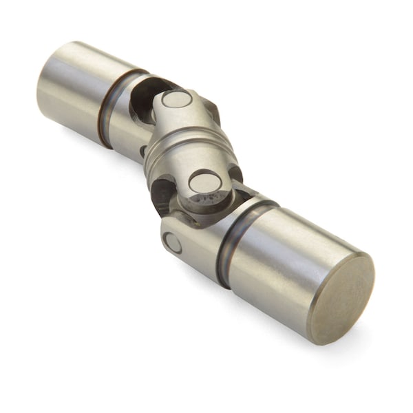 Double U-Joint Kit, Machinable, 0.370" (9.4 mm) OD, Steel
